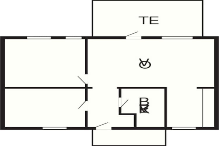4 Person Holiday Home On A Holiday Park In Borre Exteriör bild